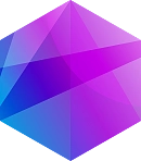 Hexagon color icon