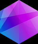 Hexagon color icon